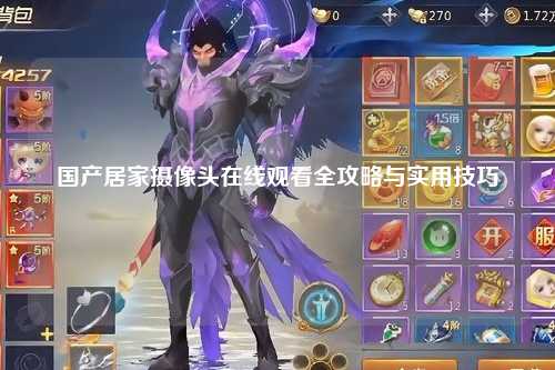国产居家摄像头在线观看全攻略与实用技巧