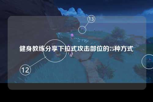 健身教练分享下拉式攻击部位的75种方式