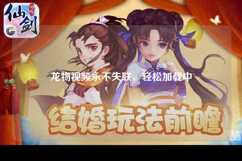 龙物视频永不失联，轻松加载中