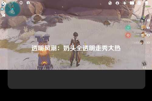 透明风潮：奶头全透明走秀大热